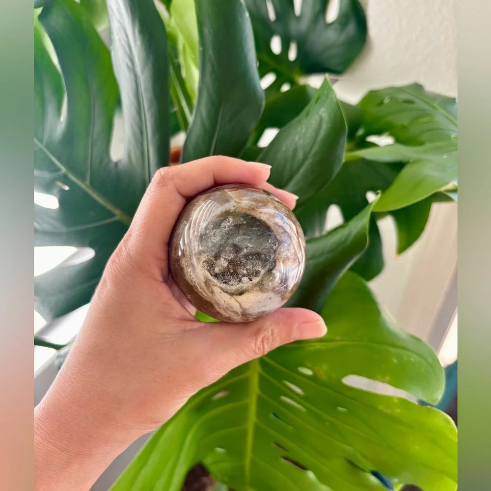 Ocean Jasper sphere